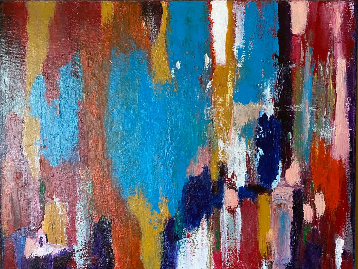 Capsule Number 23: My First Acrylic Painting: A Canvas of Layers and&nbsp;Life